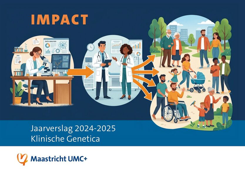 Jaarverslag 2024-2025 MUMC Klinische Genetica_frontcover